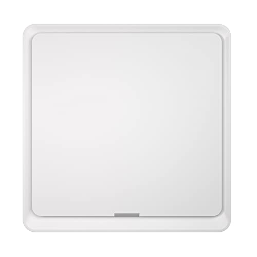 Zigbee Smart Wall Switch - Marmitek Push LE WHT - Zigbee 3.0 Taster - Smart WLAN Wandschalter - Verwenden Sie diese Schalter um Ihre Tuya Leuchte und Geräte zu schalten - Weiss Cover