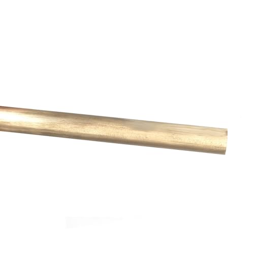 TUBENEXIAN 真鍮丸棒 5本入り 模型製作用 真鍮棒 直径1.6mm〜3mm 長さ200〜500mm DIYナイフハンドル用 円形ワイヤー CNC(2 x 500mm)