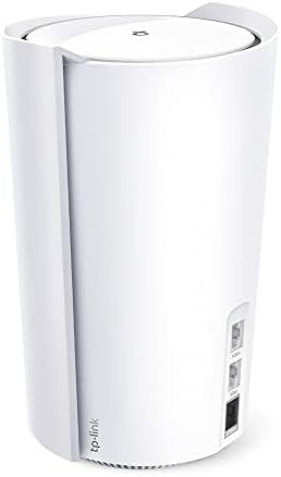TP-Link Deco X95 AX7800 Whole Home AI-driven Mesh Wi-Fi 6 System, Tri-Band, Connect up to 200 devices, Cover up to 6,100 ft2, 1.7 GHz Quad-Core CPU, HomeShield Security, Easy setup, Pack of 2
