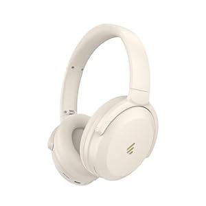 Edifier WH700NB Pro Wireless Over-Ear Headphones with Active Noise Cancellation, Hi-Res Audio, Bluetooth V5.4, Multi-Point Connection, Al Clear Calls, Fast Charging, Foldable – Ivory