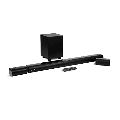 Soundbar 5.1 Canais Bluetooth 280W RMS com Subwoofer sem Fio e Caixas Surround | GT