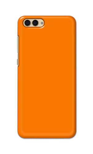 Image of Plain Orange Hard Back Case Cover for Honor View 10, Honor V10 Back Cover -(J5) VNS2229