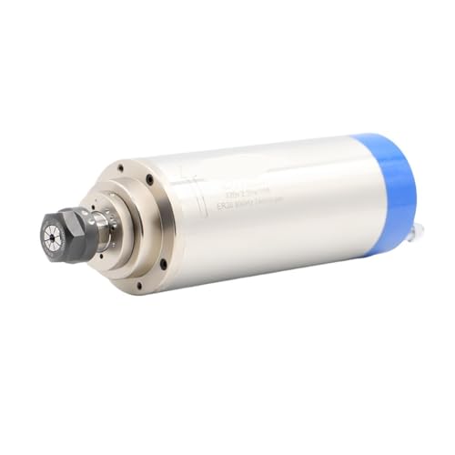 KACOME CNC Spindle Motor 2.2kw ER20 Water-Cooled Metal Spindle 800Hz Number of Poles = 4 Water-Cooled for Metal, Iron, Stainless Steel(380v)