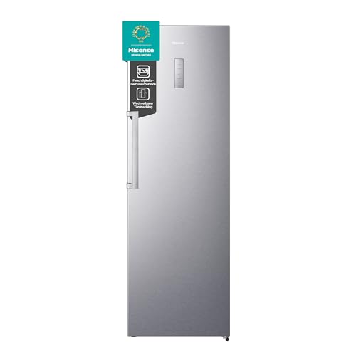 Preisvergleich Produktbild Hisense RL481N4BIE Kühlschrank / FreshZone / SuperCool / HolidayMode / Multiflow 360° / BigBox / LED Display / 185,5 cm / 370 l / 40 dB / 143 kWh / Jahr / Inox-Look