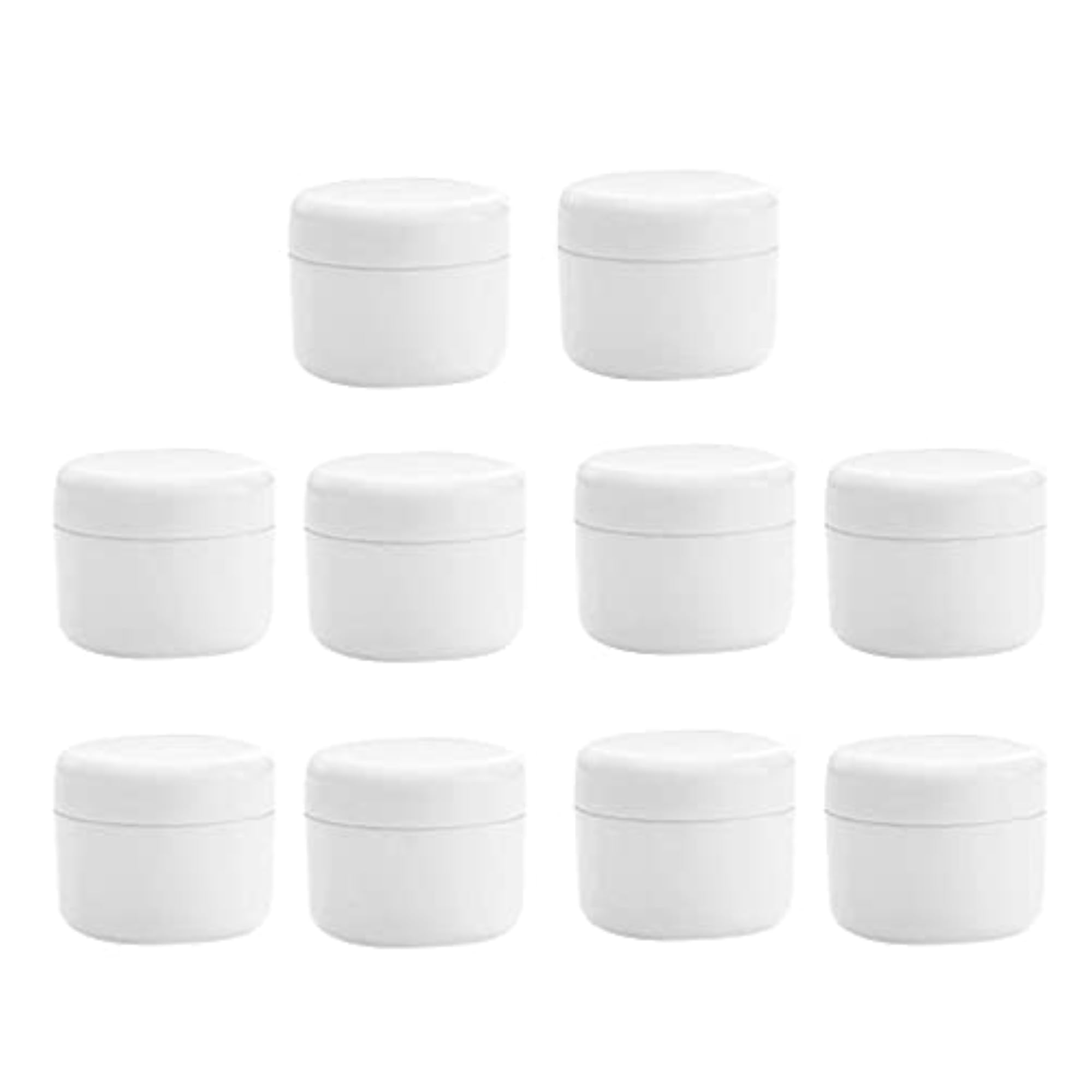 Refillable PVC Empty Face Cream Container with Lid, 20g