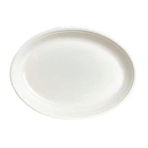 Anfora A400P115 Polar White 14 Buffet Platter - 12 / CS