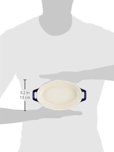 Amazon｜staub ストウブ 「 オーバル ディッシュ グランブルー 17cm
