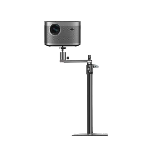 Soporte giratorio de proyector PTZ con rotación completa y anclaje seguro de 1/4 para trípode 2