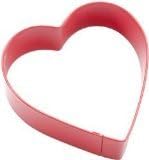 Bulk Buy: Wilton Metal Cookie Cutter 3' Red/Heart (12-Pack)