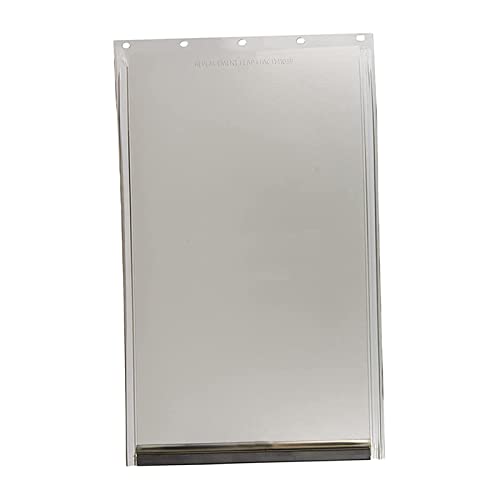 Sharplace Gattaiola Sportello di Ricambio per Porta Basculante Passaggio per Animali in TPU Durevole E Resistente alle Intemperie Adatto per Porte, 5 Fori