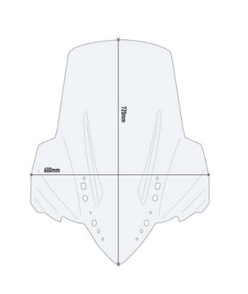 Amazon | GIVI(ジビ) トリシティ300 ウインドスクリーン シールド