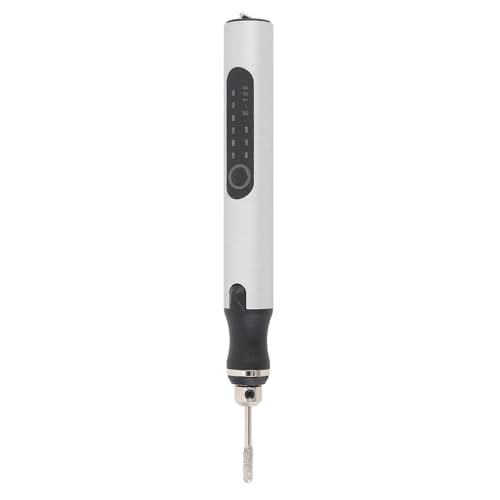 Dioche Kit de Herramientas de Grabado Pluma de Grabado Eléctrica Recargable Máquina de Inalámbrica Adecuada para Joyería, Piedra, Metal, Plástico, Madera y Resina Modelo Kit de Herramientas de