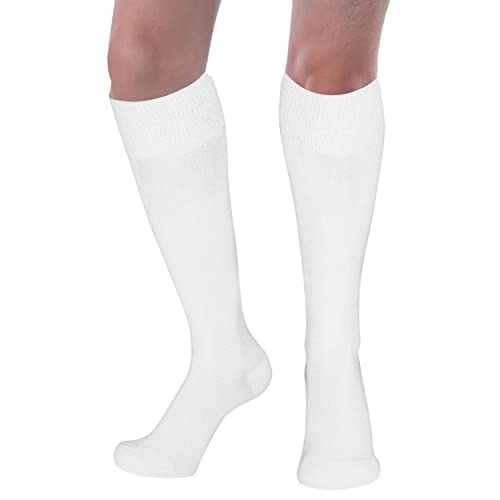 Image of FOOTPLUS Baseball Softball Socks,Unisex Over Knee High Solid Sports Rugby Summer Soccer Camps Socks