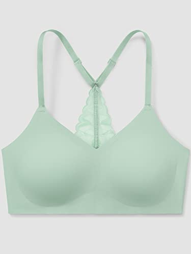 Image of True & Co Womens Lace Racerback Adjustable Strap Bralette