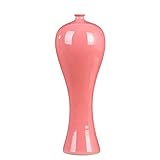 Matériau : Porcelaine. Vase en Céramique pour Décoration Florale, Vases Décoratifs en Porcelaine De Chine, Rose, Bouteille De Beauté Élégante Faite À La Main