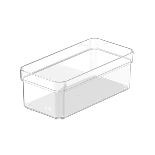 Ou Organizador de Gavetas 15 x 7,5 x 5,6cm Transparente Linha Clear Gavetas