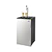 VEVOR Beer Kegerator, Single Tap Commercial Draft Beer Dispenser for D system, Refrigerator With Shelves, Hold 1 Sixth Keg, 2.5lbs CO2 Tank, 92L
