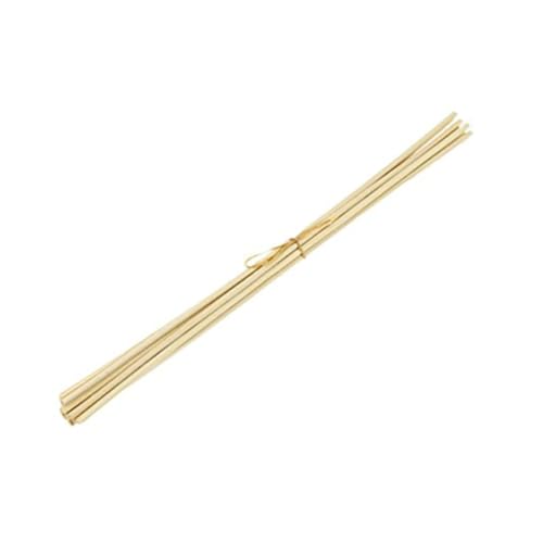 Yardenfun 50pcs Aroma Diffuser Replacement Rattan Sticks Wood 24cm Home Scent Diffuser