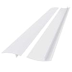 Inanhoo – Inanhoo Lückenfüller für Herd, 63 cm, Weiß, 2er Set