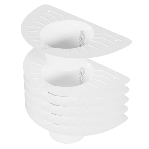 Urine Hats for Toilets, Specimen Collection Pan, 6 Pack 30oz/900cc