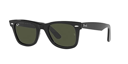 Image of Ray-Ban Rb2140f Original Wayfarer Low Bridge Fit Square Sunglasses for Men for Women