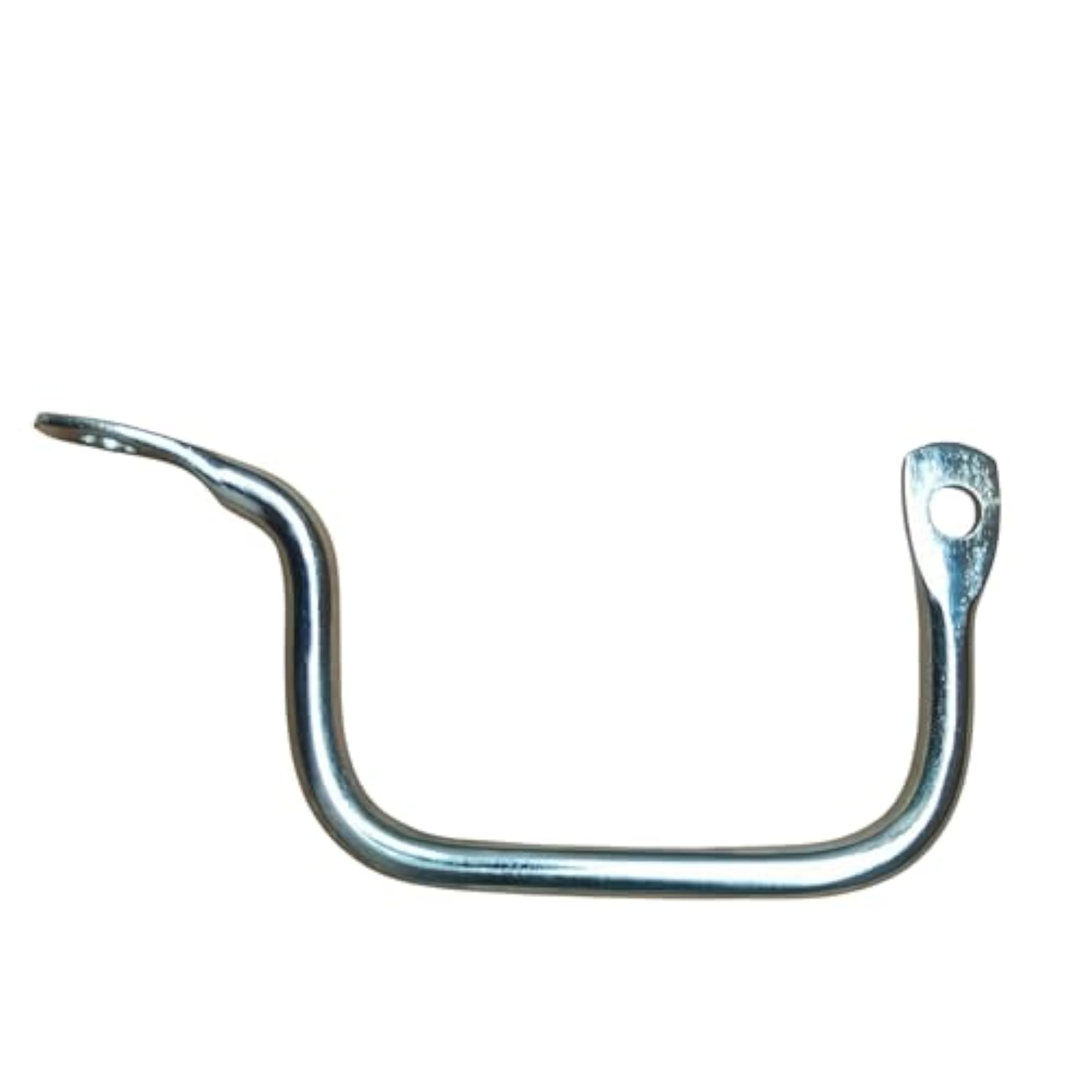 Side Seat Handle, Finish Metal Grip, Compatible with Royal Enfield
