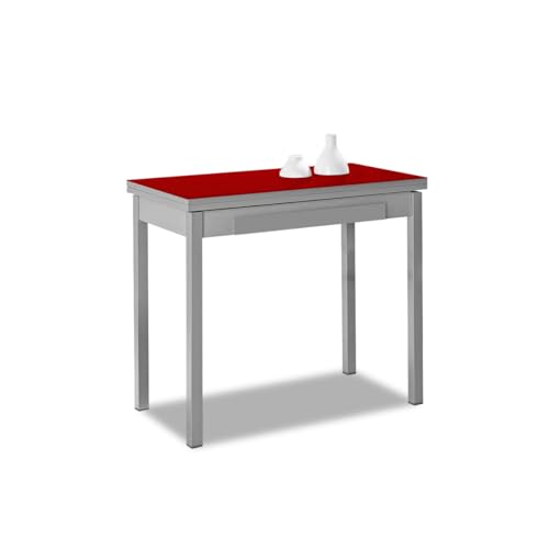 ASTIMESA Mesa de Cocina Tipo Libro Rojo 40X80cm