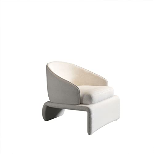 GELASIGE Sofá pequeño moderno ligero de lujo individual para sala de estar, sofá de cachemira, silla de interior, cómoda, silla de ocio, sala de estar, silla de recepción, sofás pequeños para espacios
