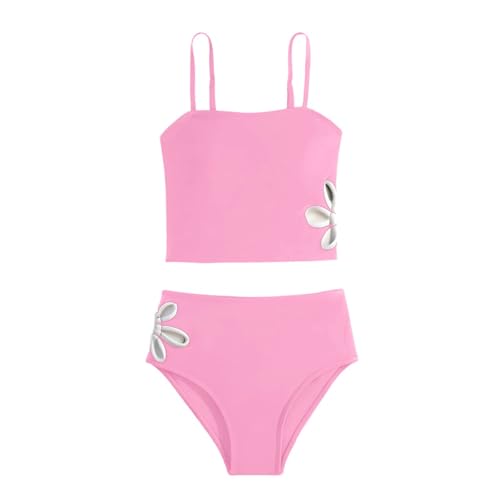Tankini Deux Pièces Fille Anti-Irritation Séchage Rapide pour l'Été