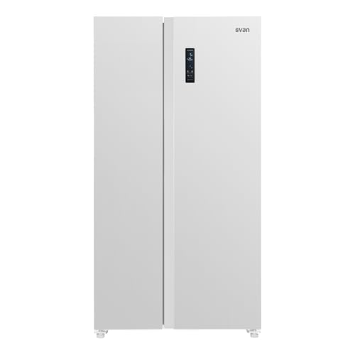 Svan Frigorífico Americano 2 Puertas Blanco SA18901ENF. Capacidad 442 Litros, No Frost, Multi AirFlow, Bajo Nivel Sonoro, Eficiencia Energética...