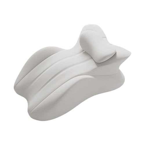 ZYKEJJDDAK Almohada suave de seda de hielo para quienes duermen boca abajo y ven películas