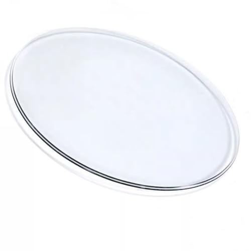 GSKDZG �N���A�K���X�e�[�u���g�b�v ���E���h �����K���X �\�� ����6mm �t���b�g�|���b�V���G�b�W ���v���e�N�^�[ �_�C�j���O�e�[�u��/�R�[�q�[�e�[�u���p (780mm (30.7�C���`)