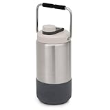 Coleman Pro Heavy-Duty Insulated Gallon Water Jug, Leakproof Portable Jug for Rugged Use, Durable Steel Water Bottle