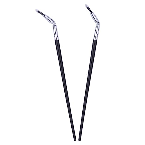 HAPINARY Elegant Eyebrow Brush and Gel Set Makeup Brushes for Eyeshadow Lash Fan Compact Portable for Salon Home Use