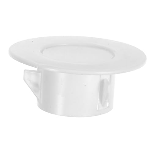BESTOYARD エアコン壁穴用カバー プラスチック製丸型通気口キャップ 壁用予約穴プラグ 装飾カバープレート 簡単取り付け対応