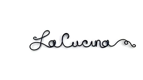 Small La Cucina Sign for Italian Themed Kitchen Decor Housewarming Gift