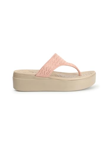 Image of ELLE Women's Embellished Platform Thong Sandals