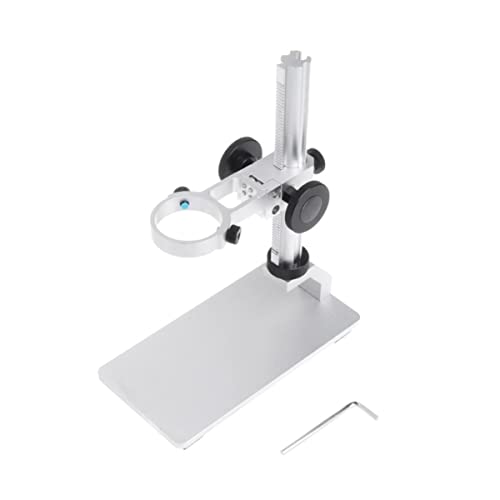 Lab Microscope Replacement Parts Microscope Aluminium Alloy Raising Lowering Stage UP Down Support Table Stand