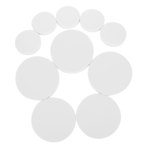 HAPINARY 24pcs Engraved Rubber Bricks for DIY Carving Art Smooth Edges Lightweight