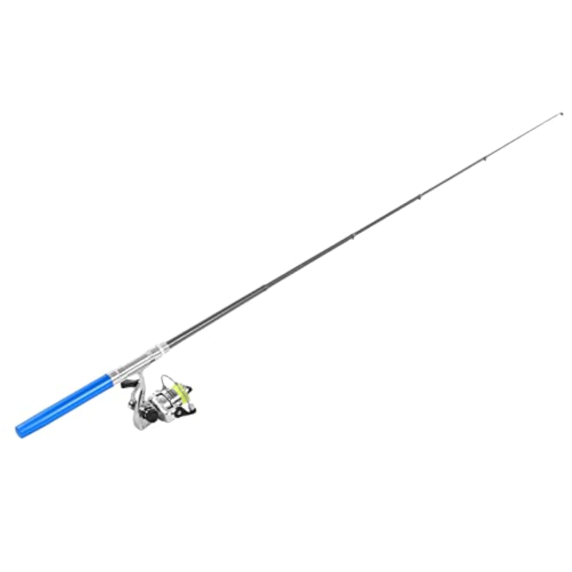 Pocket Fishing Pole with Reel Wheel, Mini Design