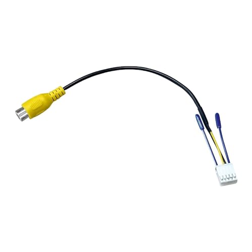 Cable de cámara de visión trasera, cable de monitor de radio de coche, simple y eficiente, cámara de visión trasera de vehículo, conecta fácilmente la electrónica del monitor del coche
