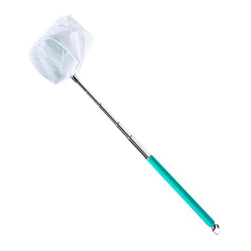 Mipcase Retino Da Guadino Per Pesci Con Manico Estensibile in Acciaio Inossidabile E Lega Di Alluminio Mini Retino Da Immersione Per Pesci Per Acquario