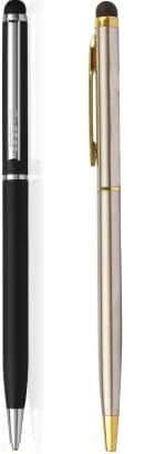 Stylus Pen for Touch Screen Capacitive for Smart Phones Sliver and Black Pack of 2-image-37