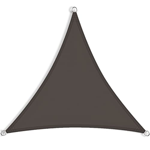 HJLIKE Windschutz Dreieck Rechtwinklig Sonnenschutz Plane 9.5X9.5X9.5M...