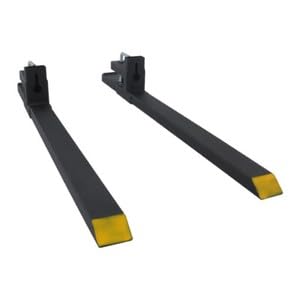 #US 60 INCH Clamp on Pallet Forks 4000 LBS Heavy Duty Quick Attach Bucket Forks