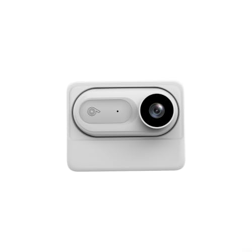 Para mini cámara 1080P, magnética larga para la duración de la batería IPX7 impermeable, deportes al aire libre, ciclismo, buceo, cámara de acción (blanco-64G)