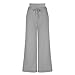 Womens Sweatpants Casual Wide Leg Baggy Y2K Pants High Waisted Drawstring Palazzo Joggers Fashion Outfits Clothes with Pockets 2025 Trousers Athletic Straight Flared Joggers with Pockets Grey