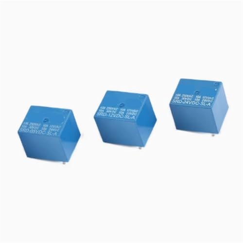 Relais 24VDC SRD-24VDC-SL-A 4 broches 10A pour circuit imprimé domestique