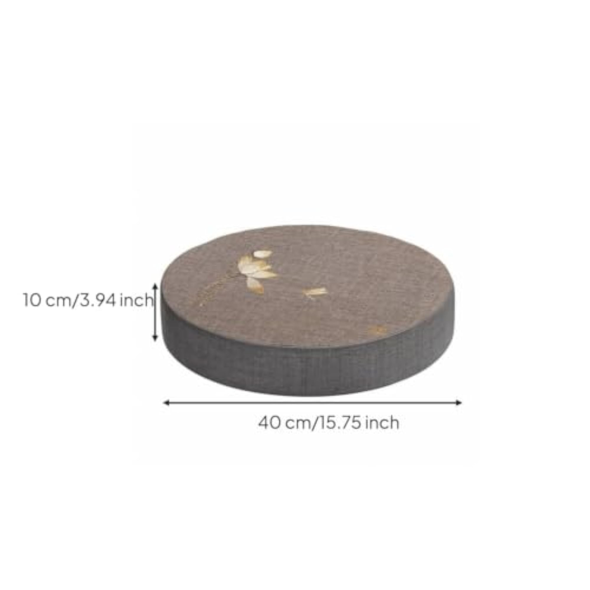 Washable Round Floor Cushion with Removable Cover
