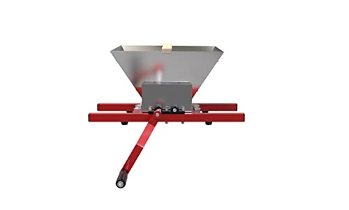 Splendor Fruit And Apple Crusher Wine Making Press Aluminium Gear Manual Juicer Grinder Hopper 7L/1.8Gal #TOP7